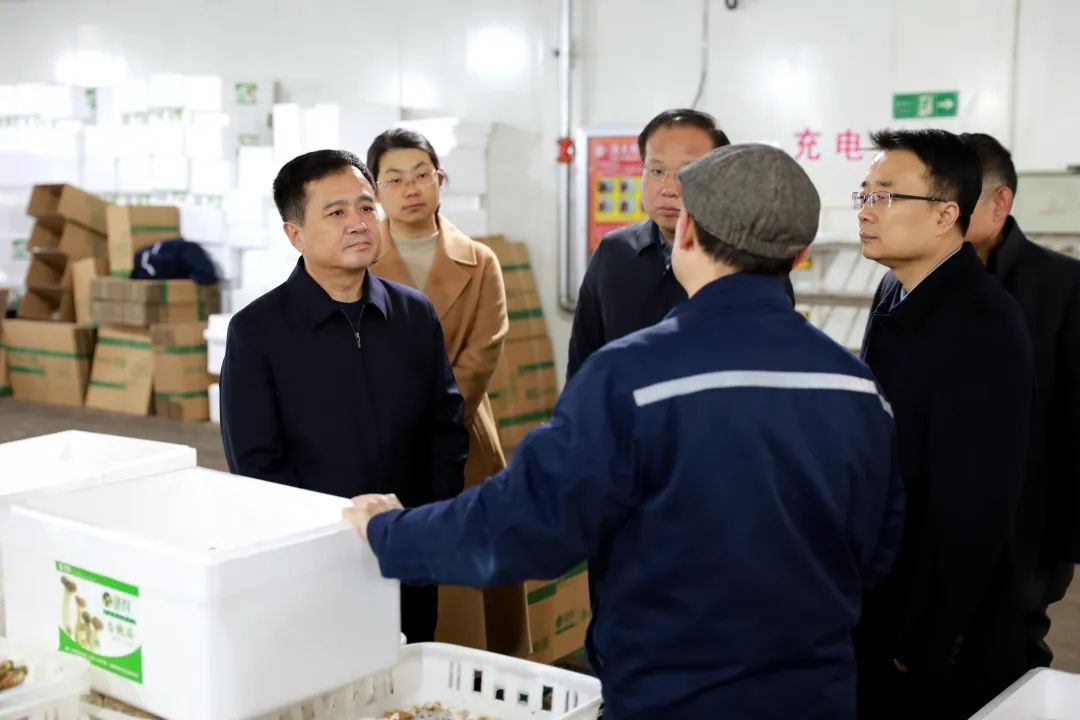 襄汾县委书记刘春林在景毛乡、古城镇开展“四下基层”活动